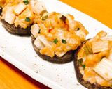 しいたけの鶏肉と山芋詰め作り方7写真