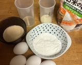 米粉のカスタードシフォンケーキ作り方1写真