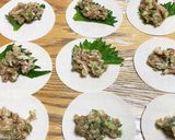 肉餃子と大葉入り肉餃子＊ホットプレート作り方4写真