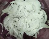 新玉ねぎのワカメサバ缶のせ作り方1写真
