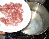 ごぼう豚肉スープ♪赤い皮膚病に簡単薬膳作り方3写真