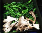 菜の花と舞茸おかかバター★お弁当の基本♡作り方3写真