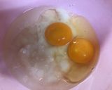簡単米粉パウンドケーキ（白桃缶詰）作り方4写真