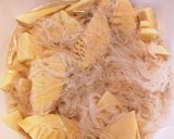 筍と鶏肉と糸こんにゃくの煮物作り方3写真