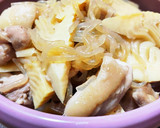 筍と鶏肉と糸こんにゃくの煮物作り方7写真