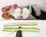 梅きゅう巻（細巻）作り方1写真