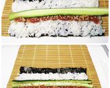 梅きゅう巻（細巻）作り方3写真