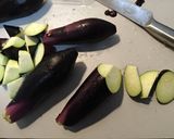茄子のヘルシーアヒージョ作り方1写真