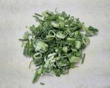 長ネギ(青い部分)大量消費★米粉チヂミ作り方1写真