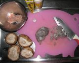 しいたけとエビのプリプリ焼き作り方1写真