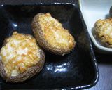 しいたけとエビのプリプリ焼き作り方3写真