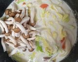 ☆根菜＆きのこ＆葉野菜☆の米粉クリーム煮作り方11写真