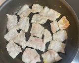 さつまいもと人参のバラ肉煮込み。作り方1写真