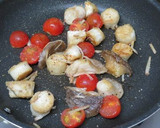 エリンギとミニトマトと生姜の塩胡椒炒め作り方4写真