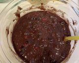 米粉のココアとベリーのケーキ作り方3写真
