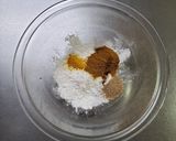 クミンが香る❂インド風もんじゃ作り方2写真