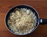 切り干し大根ときのこの味噌汁作り方1写真