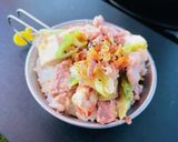 マルチグリドルで肉豆腐　キャンプ飯作り方5写真