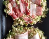 米粉活用、もちカリお好み焼き作り方4写真