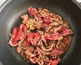 簡単☆すき焼のタレで甘辛の肉野菜炒め作り方1写真