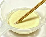 米粉でキャベツとサバ缶のお好み焼き作り方1写真