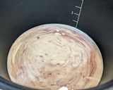 米粉活用！小豆と抹茶のもっちりケーキ作り方5写真