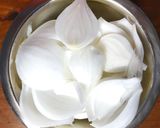 結び白滝と新玉葱の煮物　発酵玉葱作り方2写真