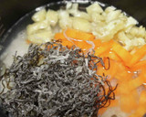 塩昆布とちりめんじゃこの炊き込みご飯作り方2写真