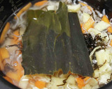 塩昆布とちりめんじゃこの炊き込みご飯作り方3写真