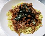 シンプルまぜそば作り方4写真
