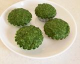 ほうれん草蒸しパン作り方6写真