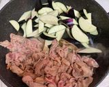 ご飯にのっけて！茄子と豚肉のピリ甘辛炒め作り方3写真