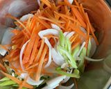 春野菜のチキン南蛮漬け作り方1写真