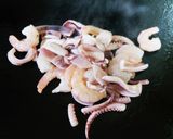 我が家の鉄板焼きそば作り方3写真
