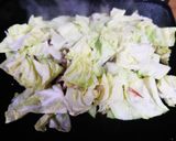 我が家の鉄板焼きそば作り方4写真