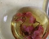 桜の花のハイボール♪作り方1写真