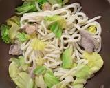 ホルモン焼きうどん作り方5写真