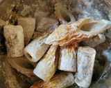 簡単おつまみ！ちくわとゴボウの磯辺揚げ作り方2写真