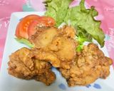 米粉でサクッと！　ジューシーから揚げ作り方8写真