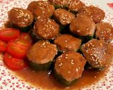 中華風♡ピーマンの肉詰め♪作り方7写真