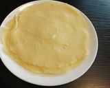 米粉のもっちりクレープ 苺チョコ味作り方2写真
