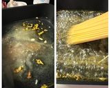 フライパンひとつ☆明太子の和風スパゲティ作り方2写真
