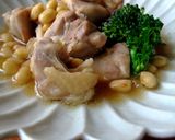 【話題】鶏もも肉と大豆のうま煮作り方4写真
