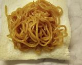 余った焼きそばの麺☆パンニハサムニダ作り方4写真