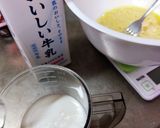 Birthdayケーキ●米粉ミルクレープ作り方3写真