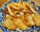 米粉活用のフィッシュ&チップス作り方5写真