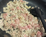【中華丼】白菜と豚ひき肉のとろとろ煮込み作り方3写真