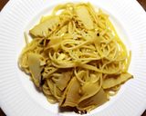 焼き筍と木の芽のコラトゥーラパスタ 作り方5写真