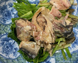 ささっと♪ピリ辛せりの鯖缶和え作り方5写真