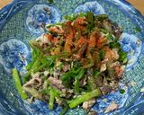 ささっと♪ピリ辛せりの鯖缶和え作り方8写真